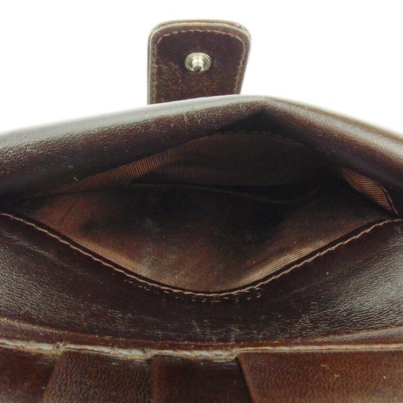 FENDI purses Zucca beige canvas ~ leather Authentic used - Picture 7 of 9